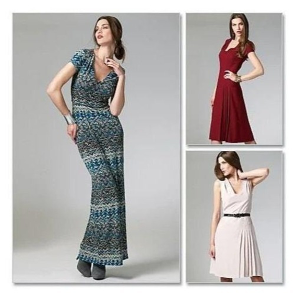 McCall's Sewing Pattern 6433 Misses Dress Three Lengths Size 4-12